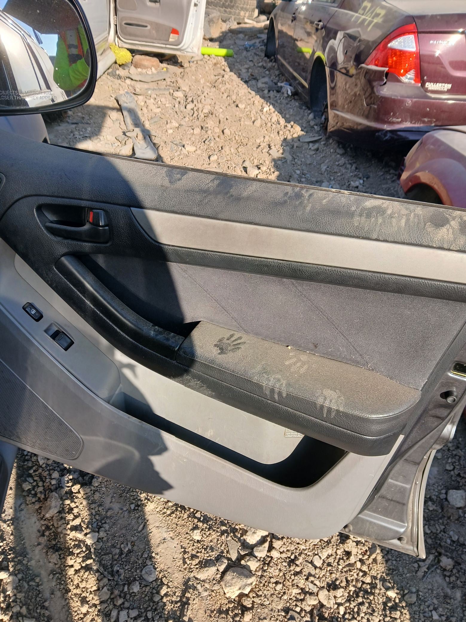Inside Door Handle Rear Driver Side 2003 - 2009 Toyota 4Runner