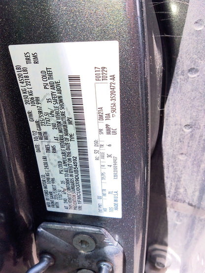 Exterior Door Handle Rear Driver Side 2013 - 2019 Ford Escape