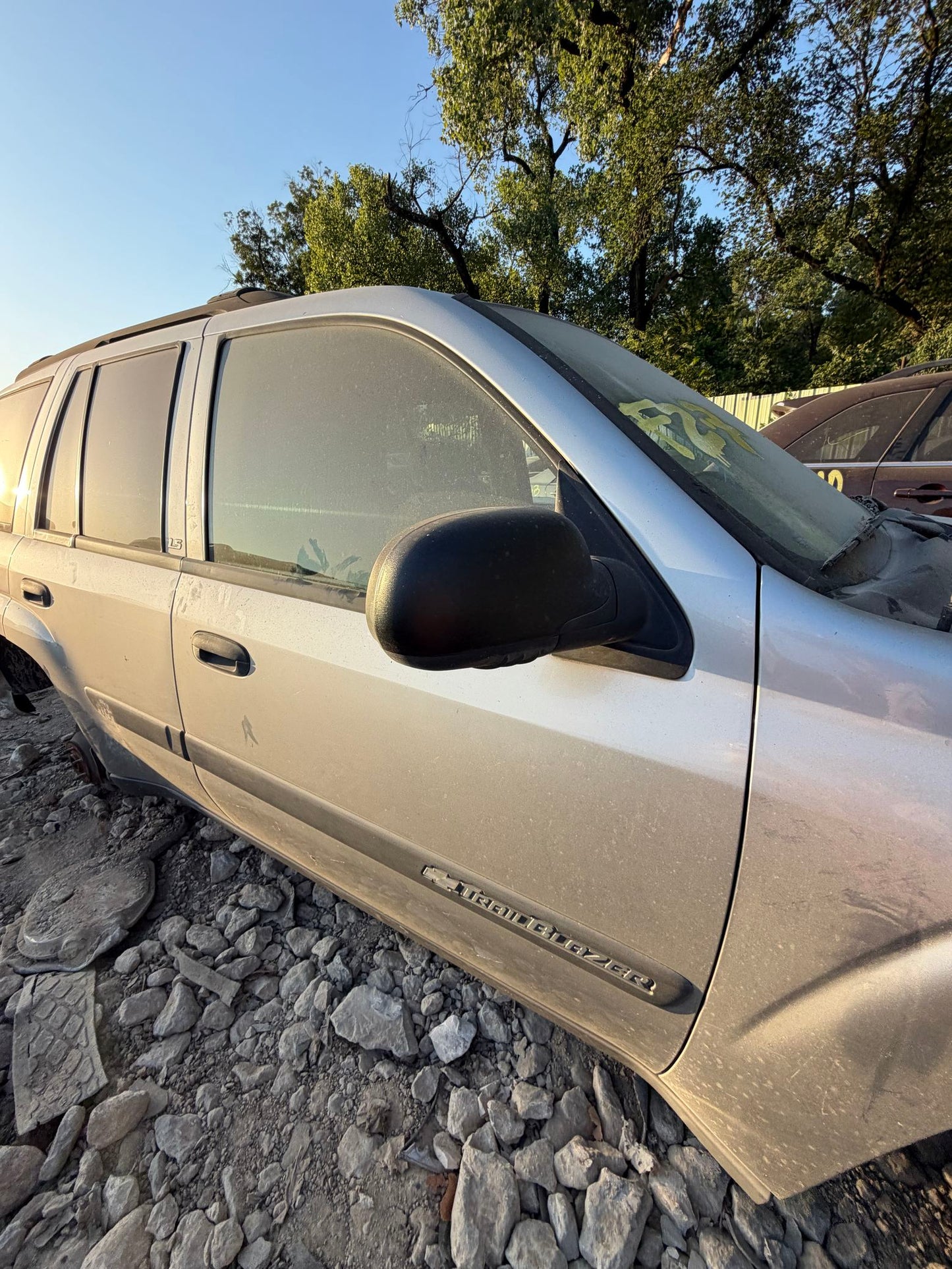 Door Interior Handle Front Driver Side 2002 - 2009 Chevrolet TrailBlazer (mid-size)