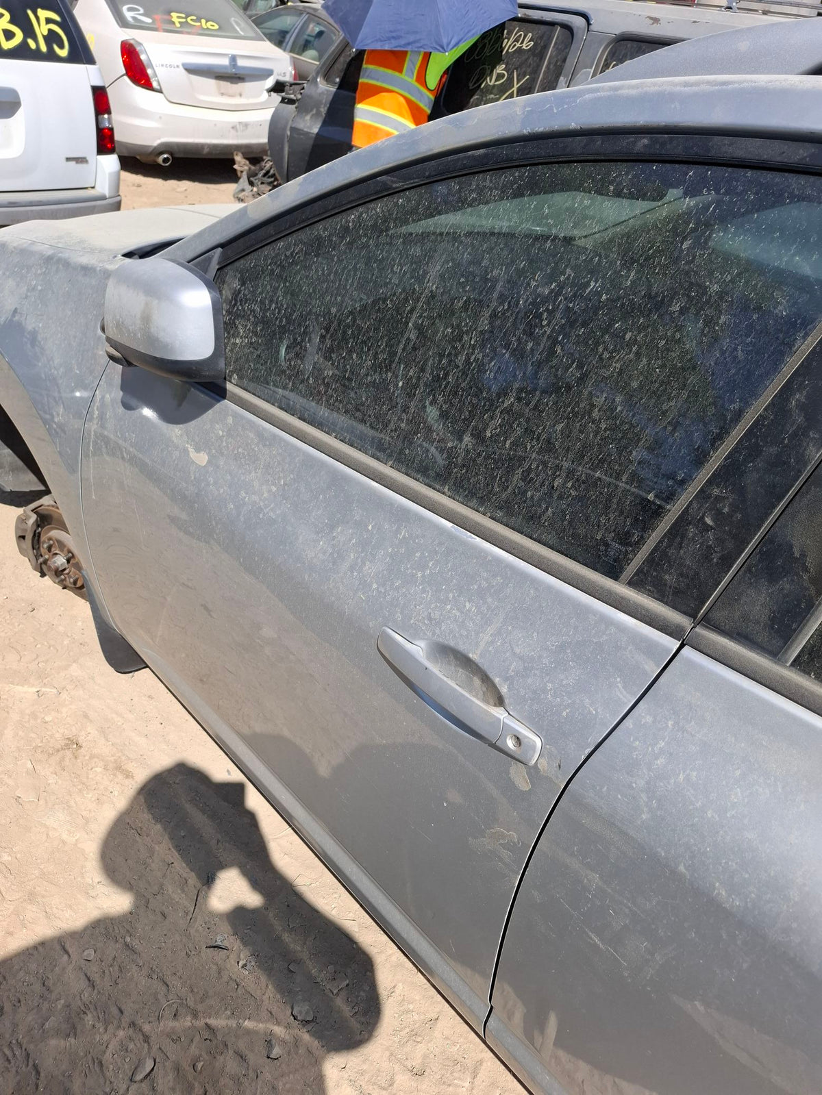 Door Window Glass Rear Passenger Side 2008 - 2013 Nissan Rogue