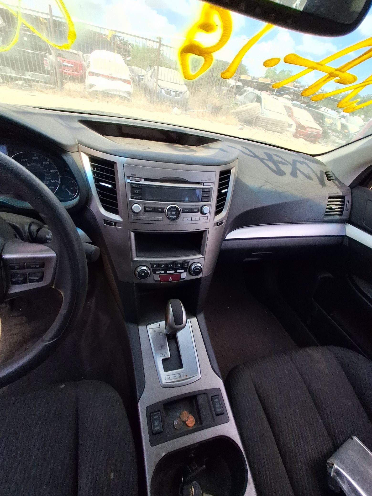 Rear Window Glass 2010 - 2014 Subaru Outback