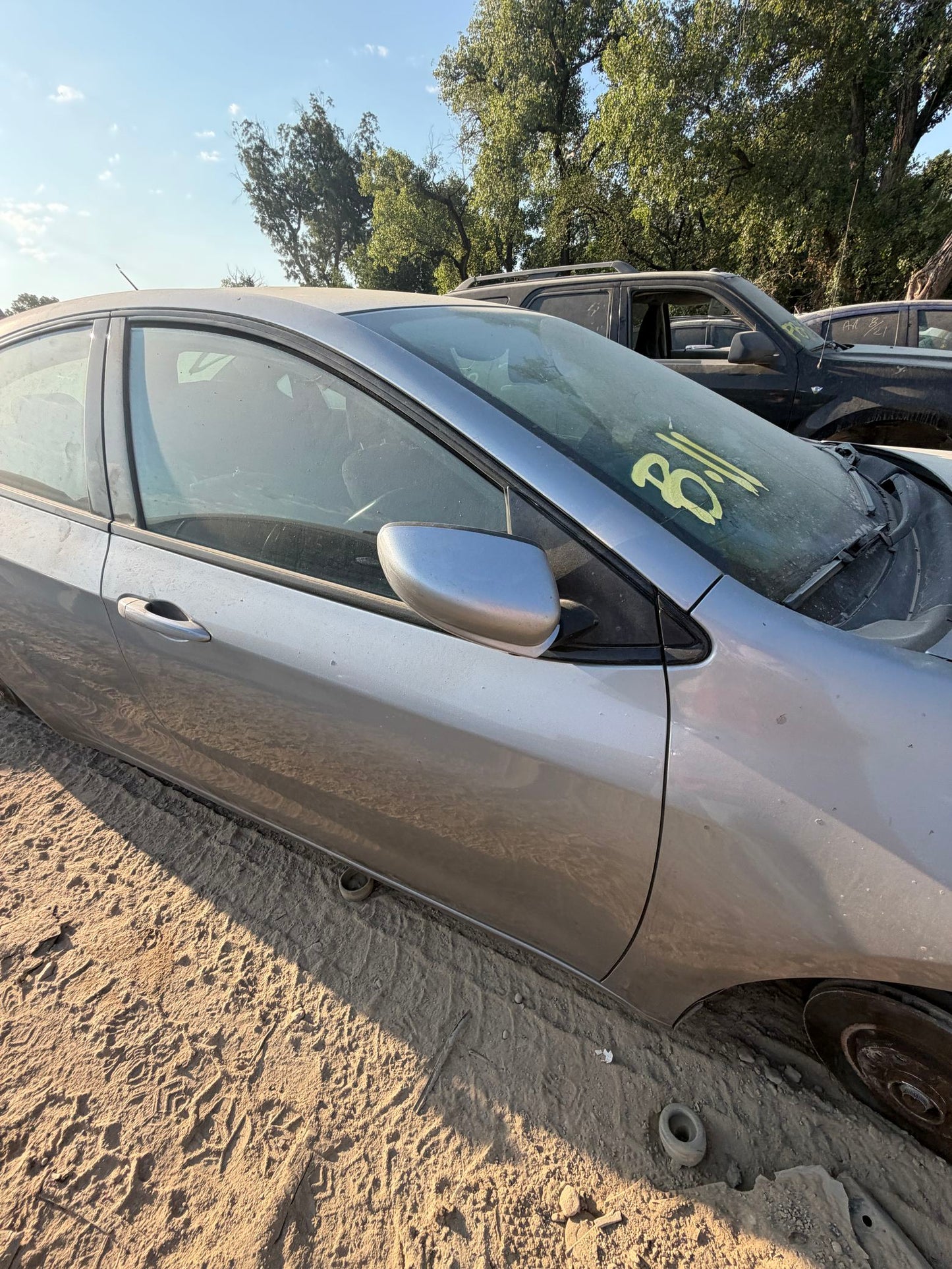 B-Pillar Trim Panel Passenger Side 2013 - 2016 Dodge Dart
