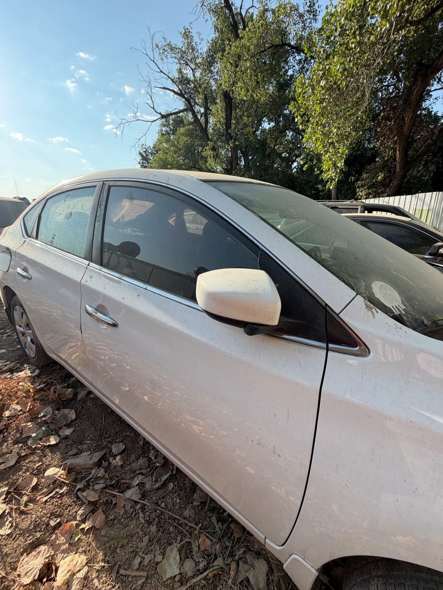 Door Window Glass Rear Passenger Side 2013 - 2019 Nissan Sentra