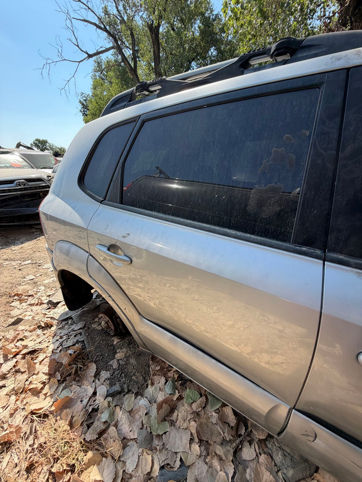 Door Shell Rear Driver Side 2005 - 2009 Hyundai Tucson