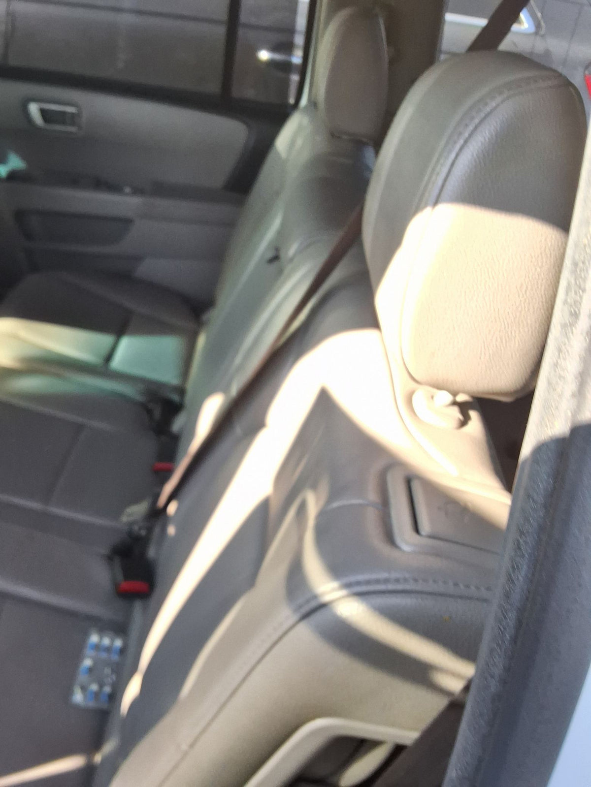 Door Interior Handle Rear Driver Side 2009 - 2015 Honda Pilot