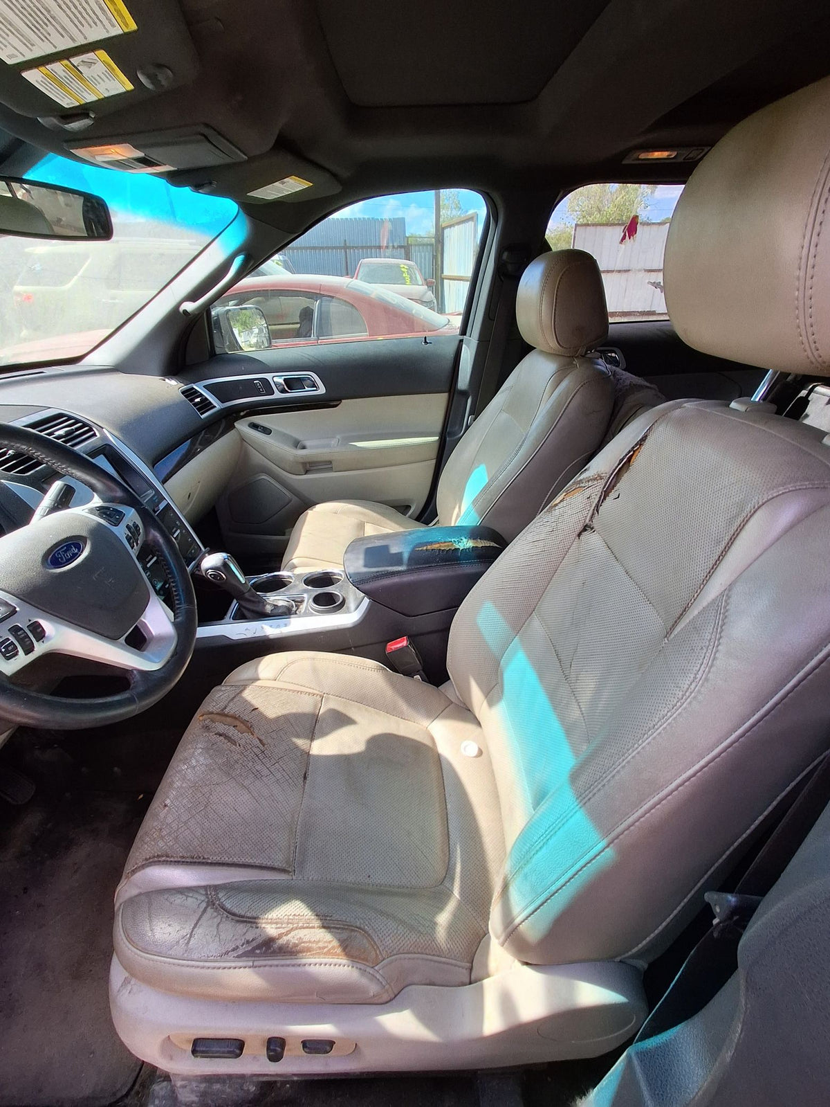 Quarter Window Glass Driver Side 2011 - 2019 Ford Explorer