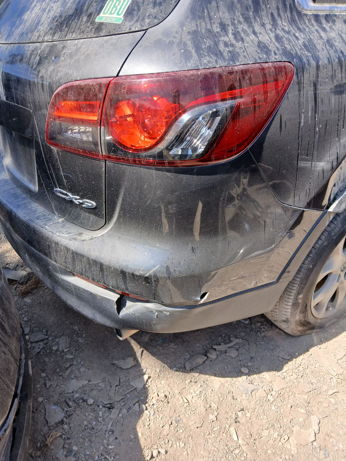 Airbag Curtain Passenger Side 2007 - 2015 Mazda CX-9