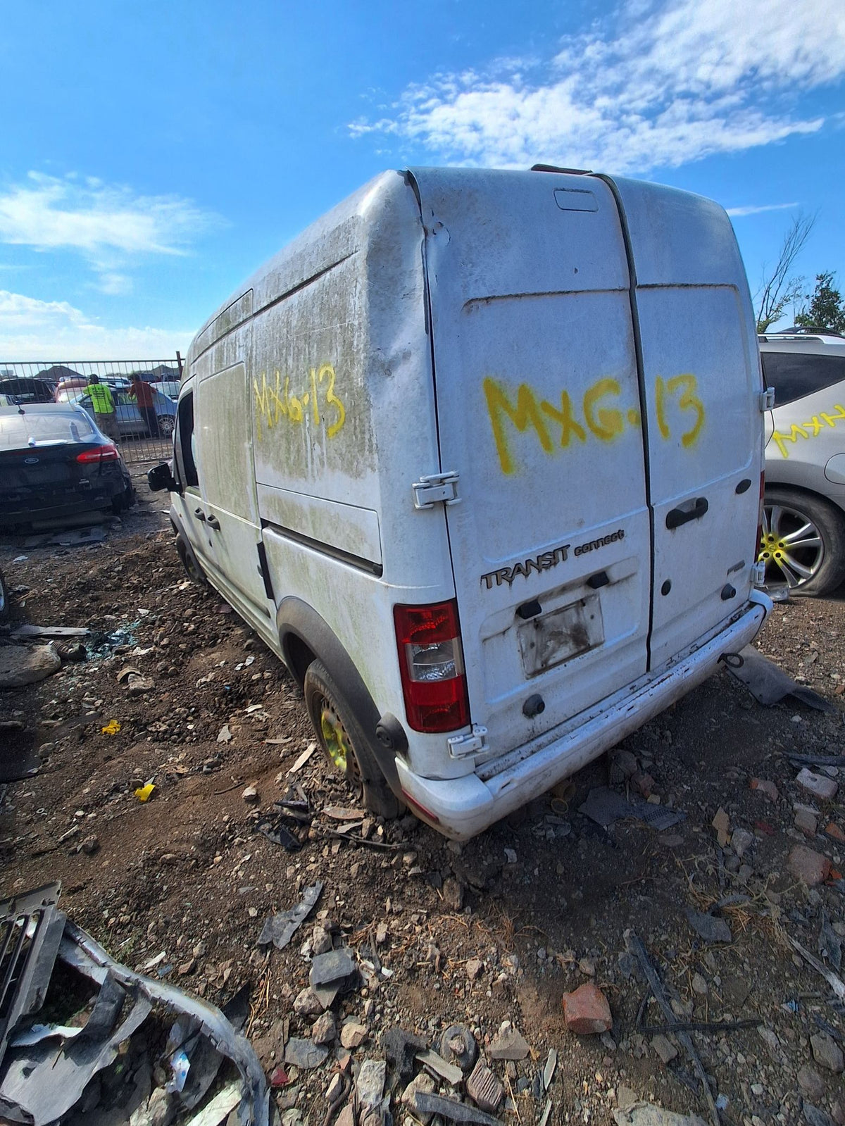 Bumper Reinforcement Rear 2010 - 2013 Ford Transit Connect