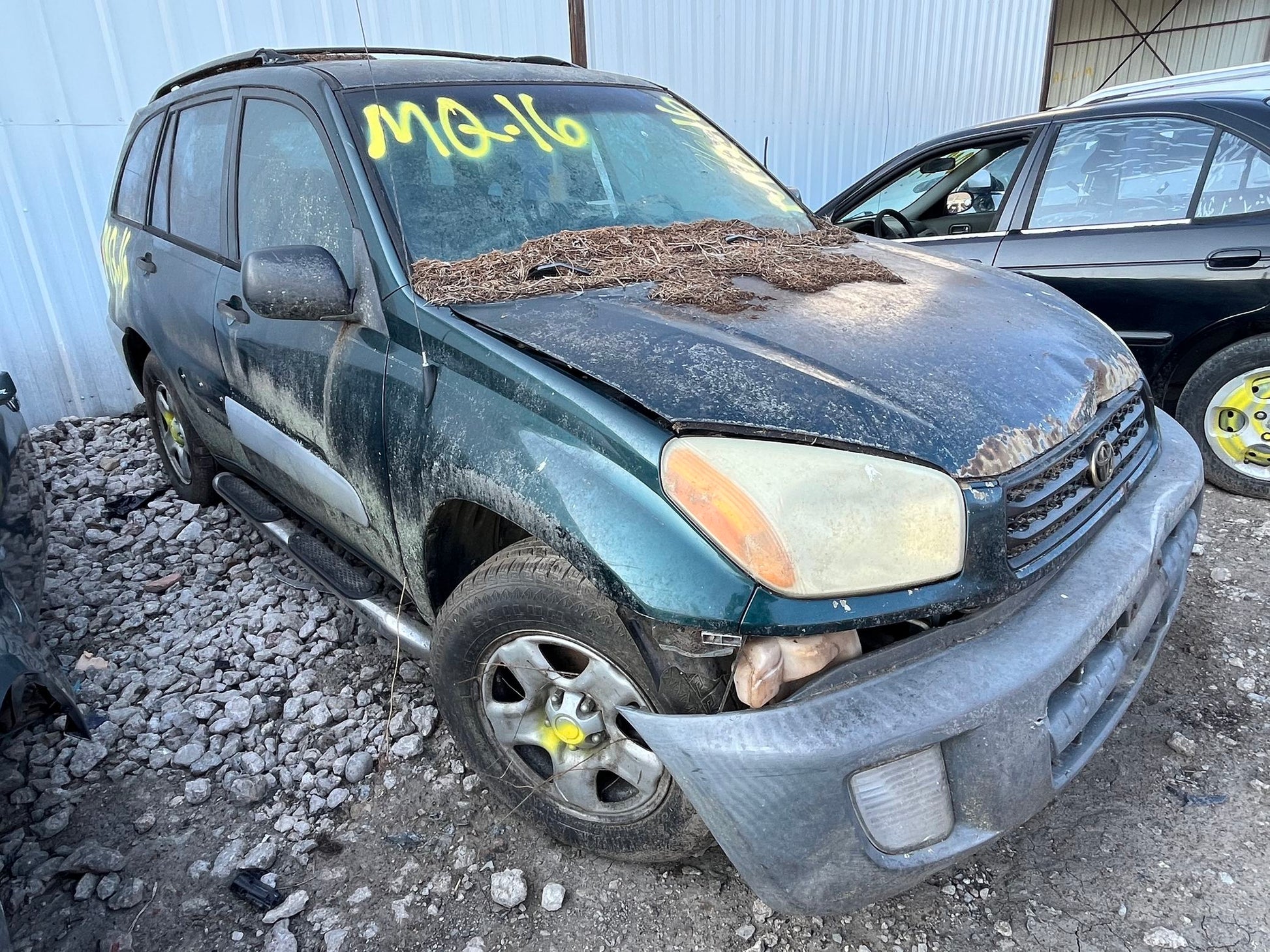 Door Shell Rear Passenger Side 2001 - 2005 Toyota RAV4
