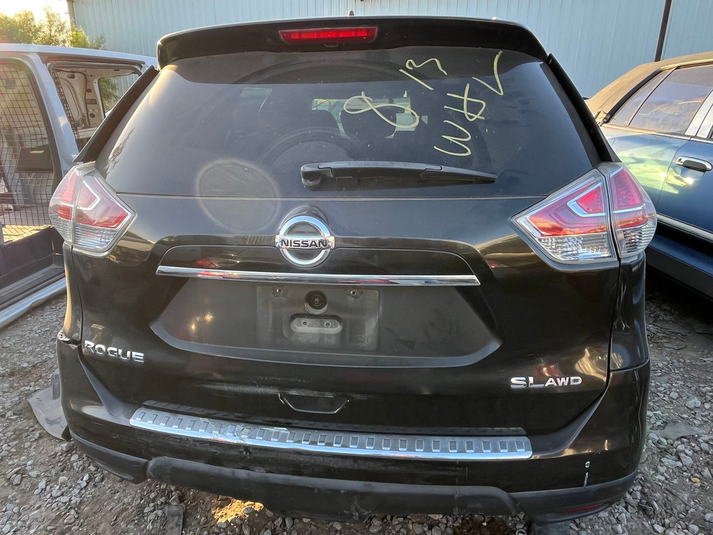 Door Window Glass Rear Driver Side 2014 - 2020 Nissan Rogue