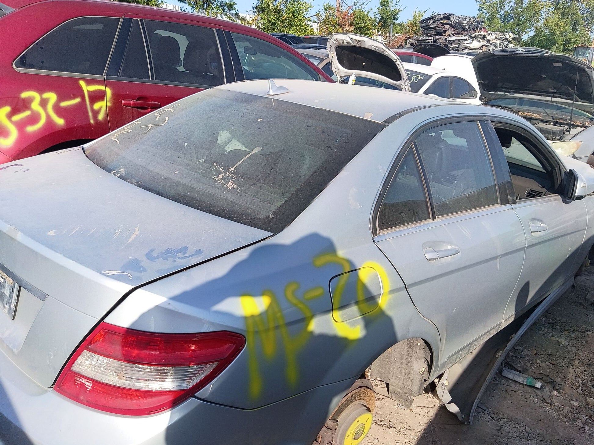 SAM Fuse Box Rear 2008 - 2014 Mercedes-Benz C-Class