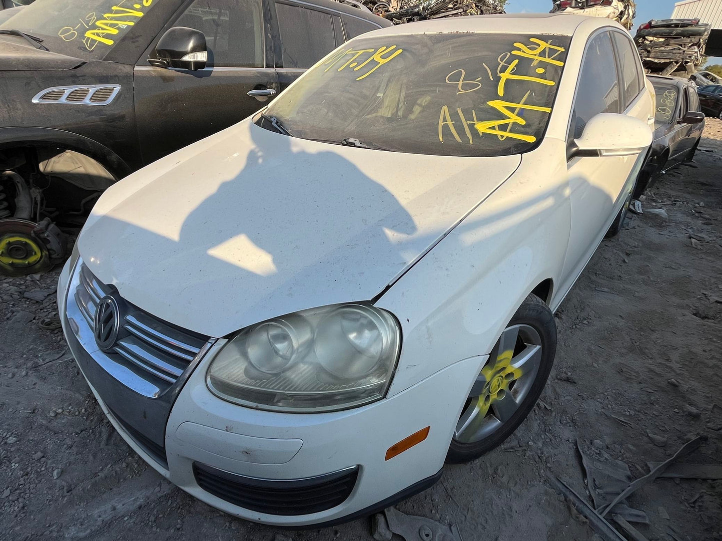 Door Window Glass Front Driver Side 2006 - 2010 Volkswagen Jetta