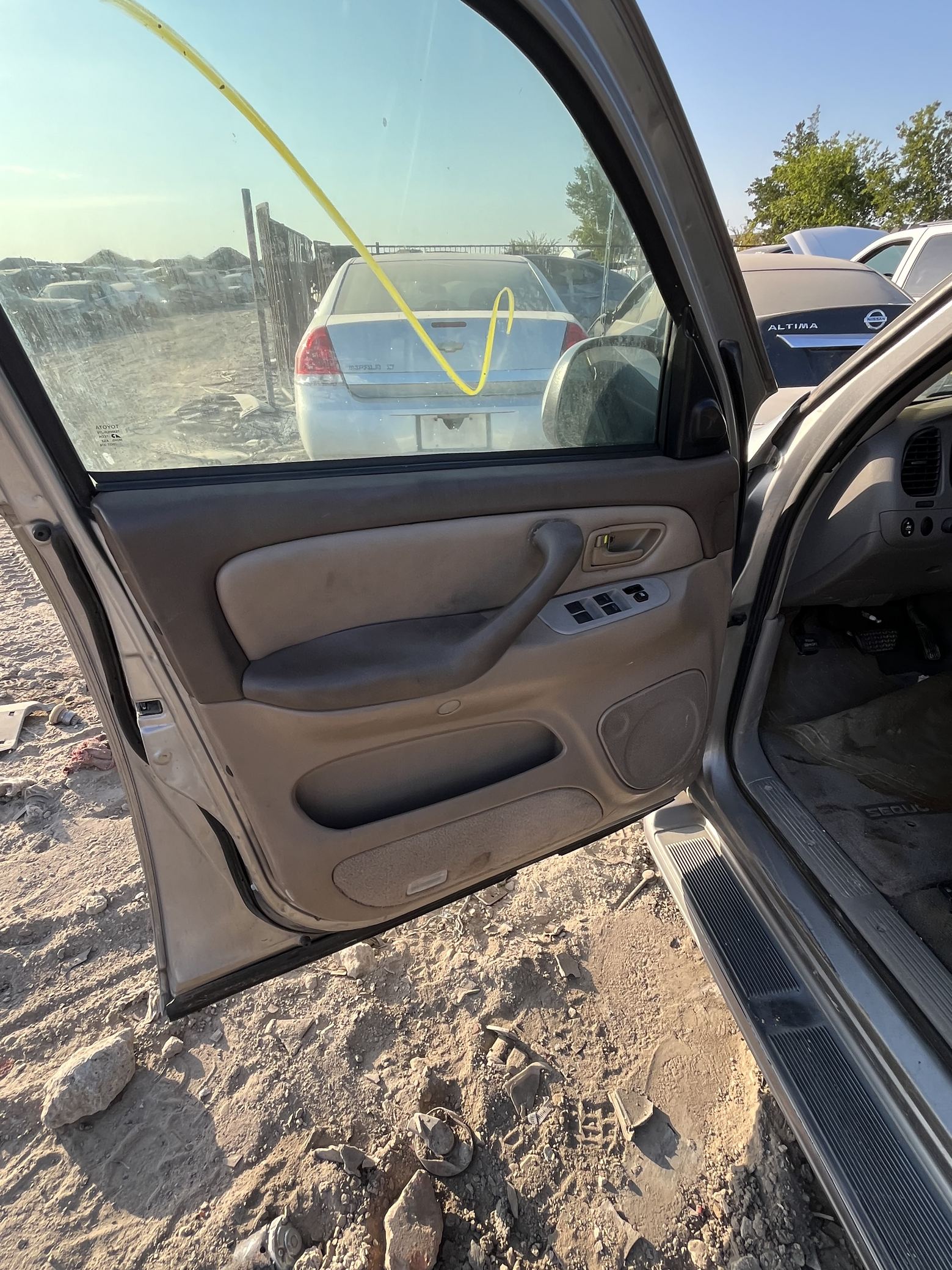 A-Pillar Trim Panel Driver Side 2001 - 2007 Toyota Sequoia