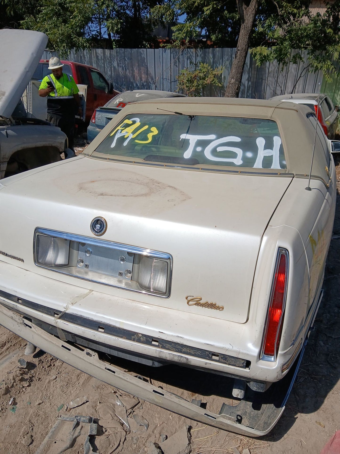 Door Shell Rear Driver Side 1994 - 1999 Cadillac DeVille