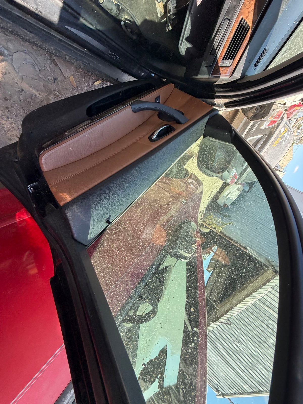 Vent Window Glass Rear Door Driver Side 2006 - 2011 BMW 3 Series