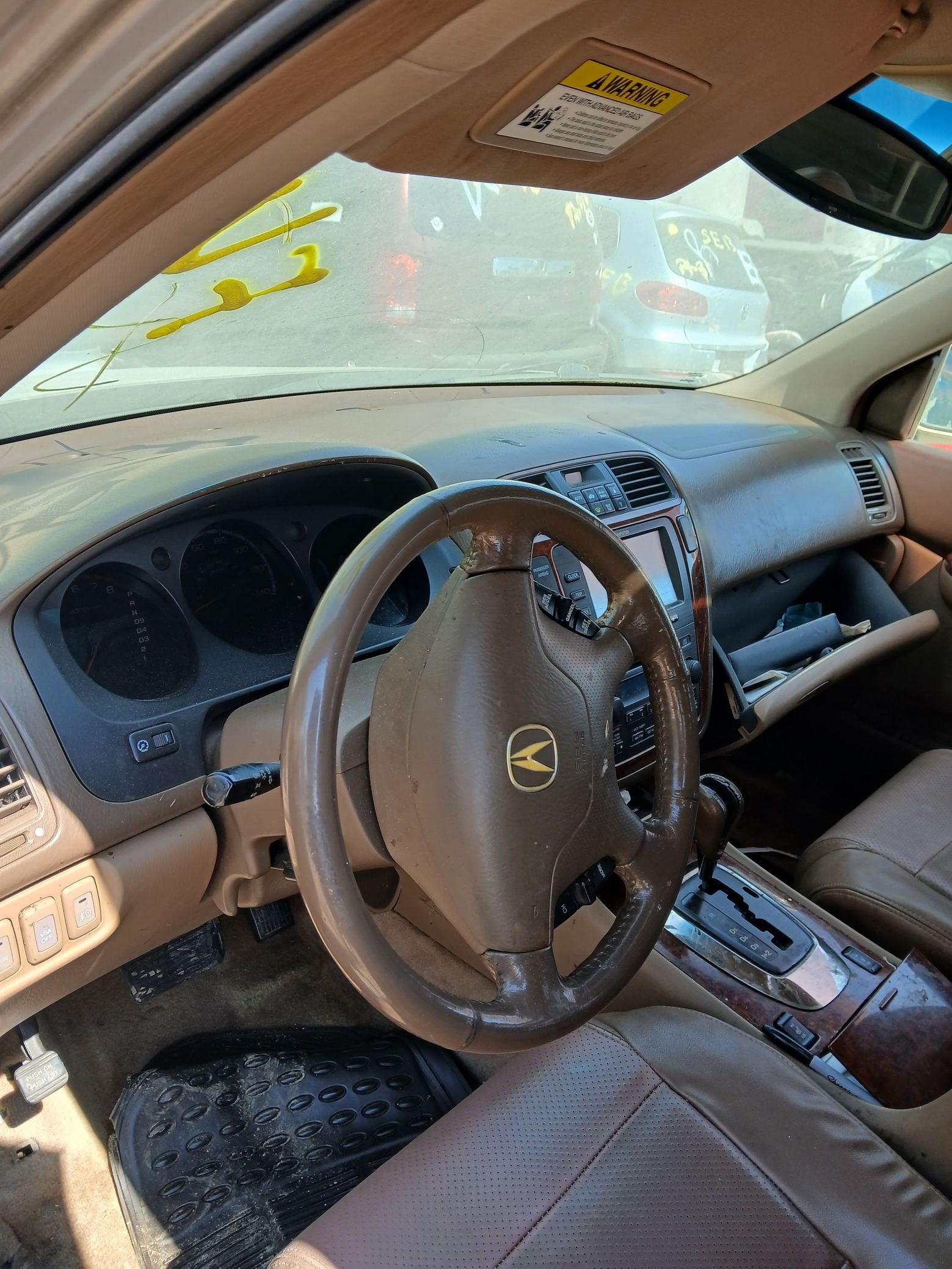 Door Trim Panel Front Driver Side 2001 - 2006 Acura MDX