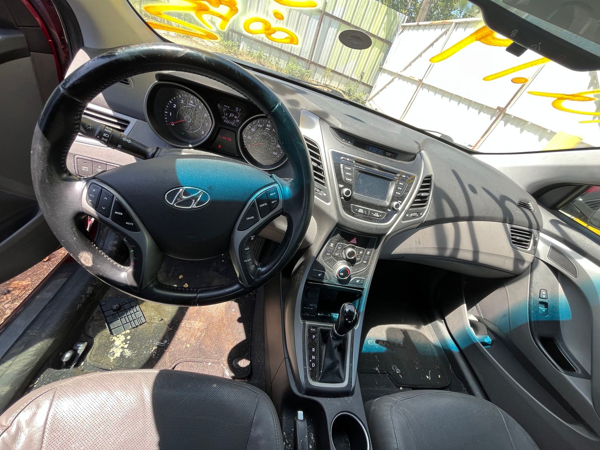 Door Trim Panel Front Passenger Side 2011 - 2016 Hyundai Elantra