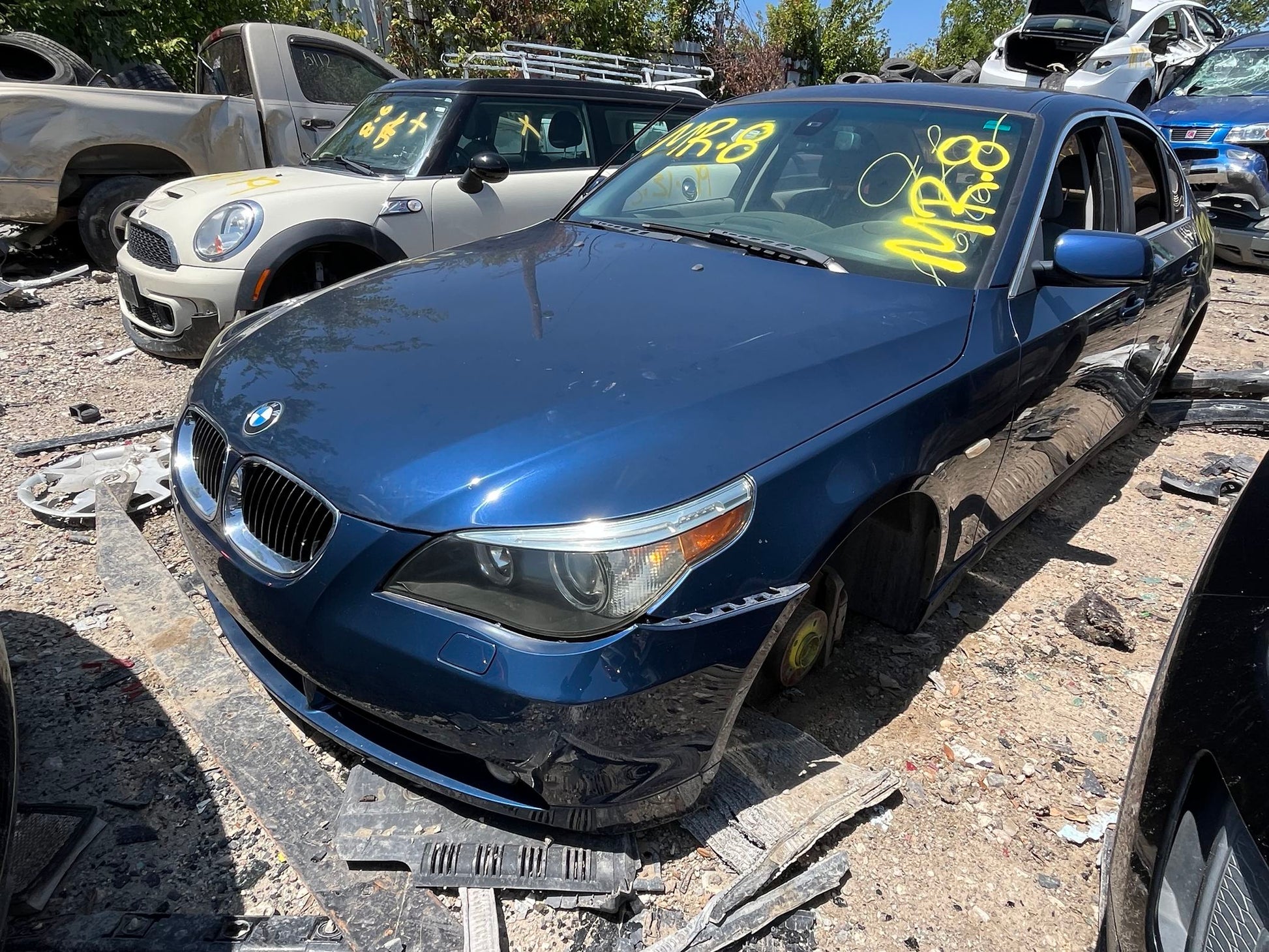 Exterior Door Handle Front Passenger Side 2004 - 2010 BMW 5 Series