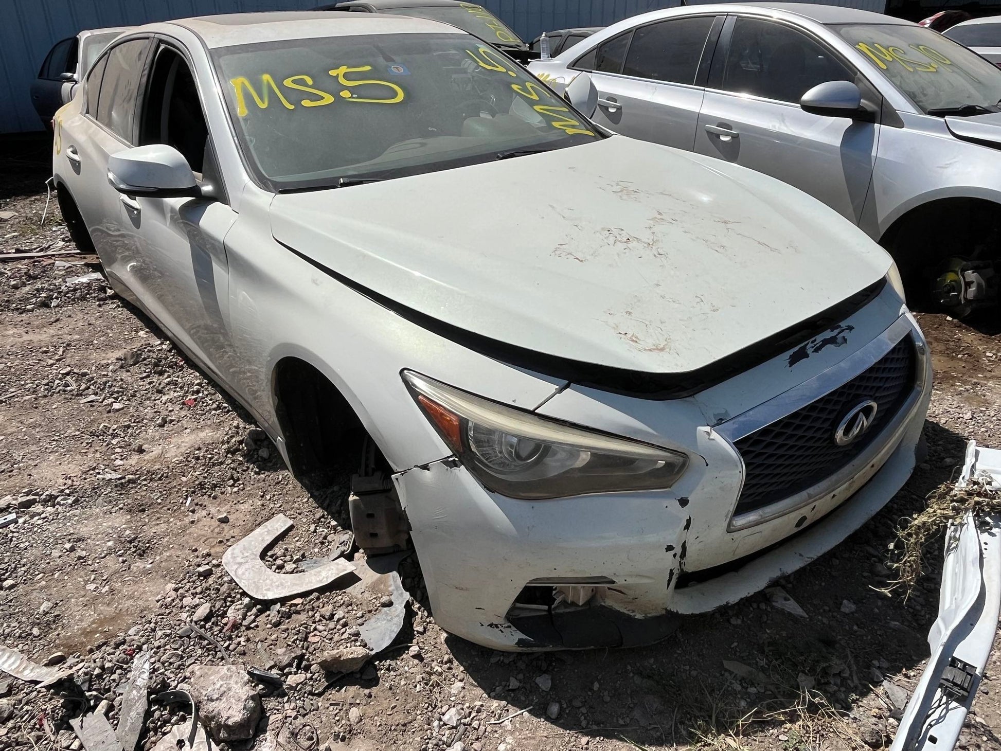 Door Trim Panel Front Driver Side 2014 - 2024 Infiniti Q50