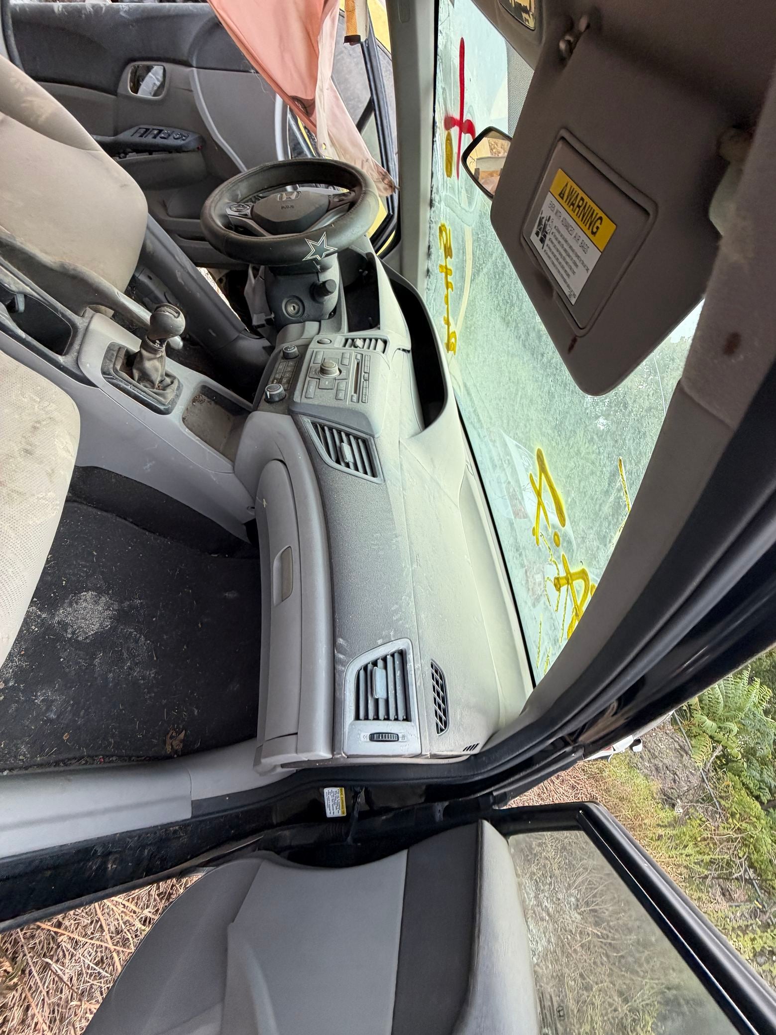 C-Pillar Trim Panel Driver Side 2012 - 2015 Honda Civic Sdn