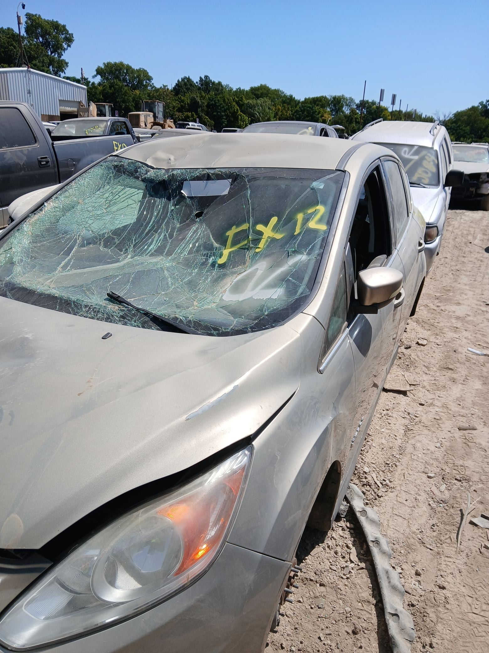 B-Pillar Trim Panel Driver Side 2013 - 2018 Ford C-Max Hybrid