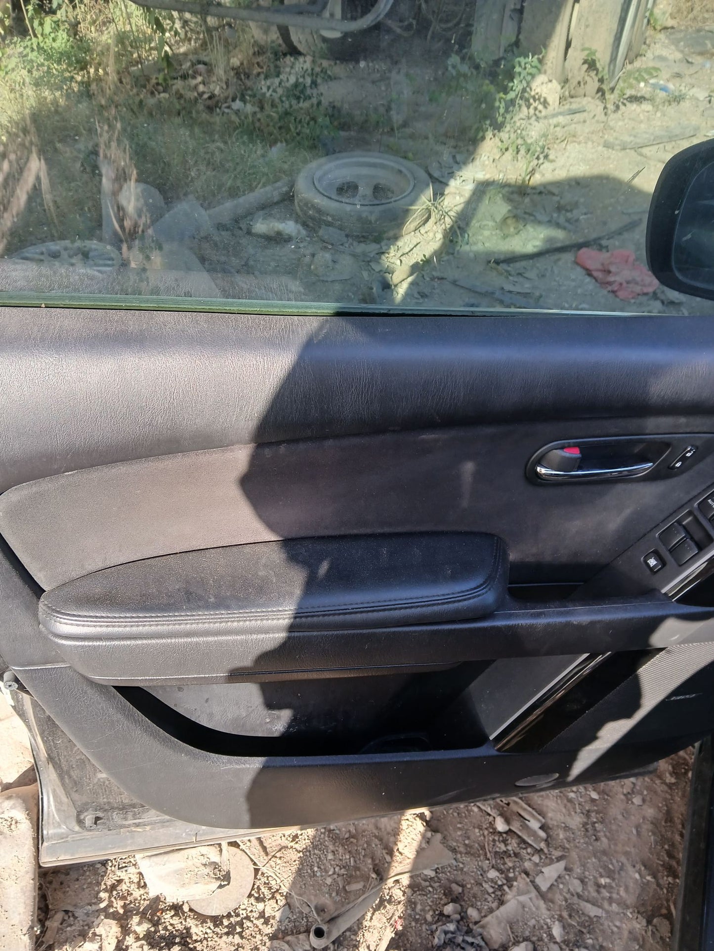 Door Window Glass Front Driver Side 2007 - 2015 Mazda CX-9