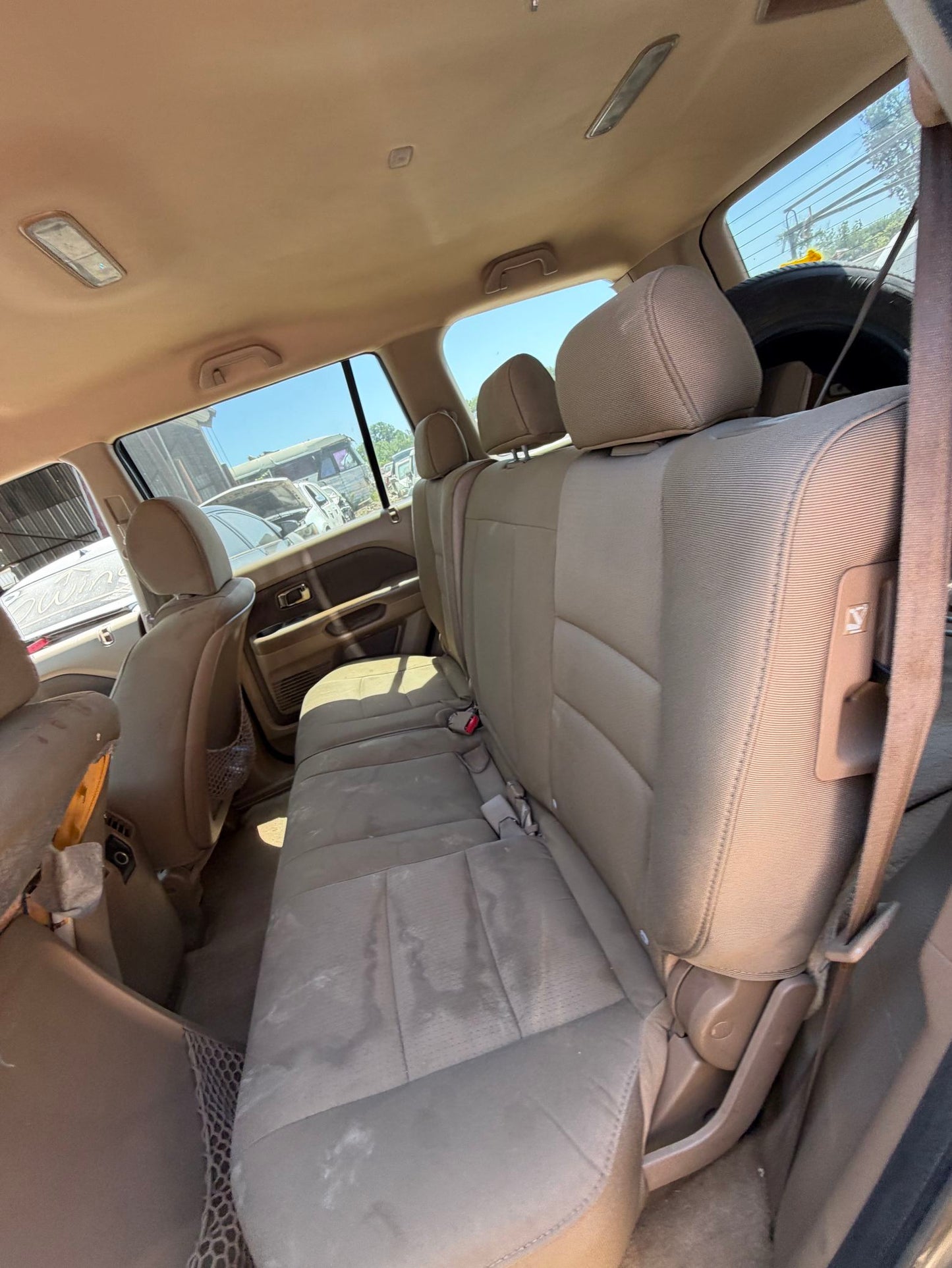 Door Window Glass Rear Driver Side 2003 - 2008 Honda Pilot