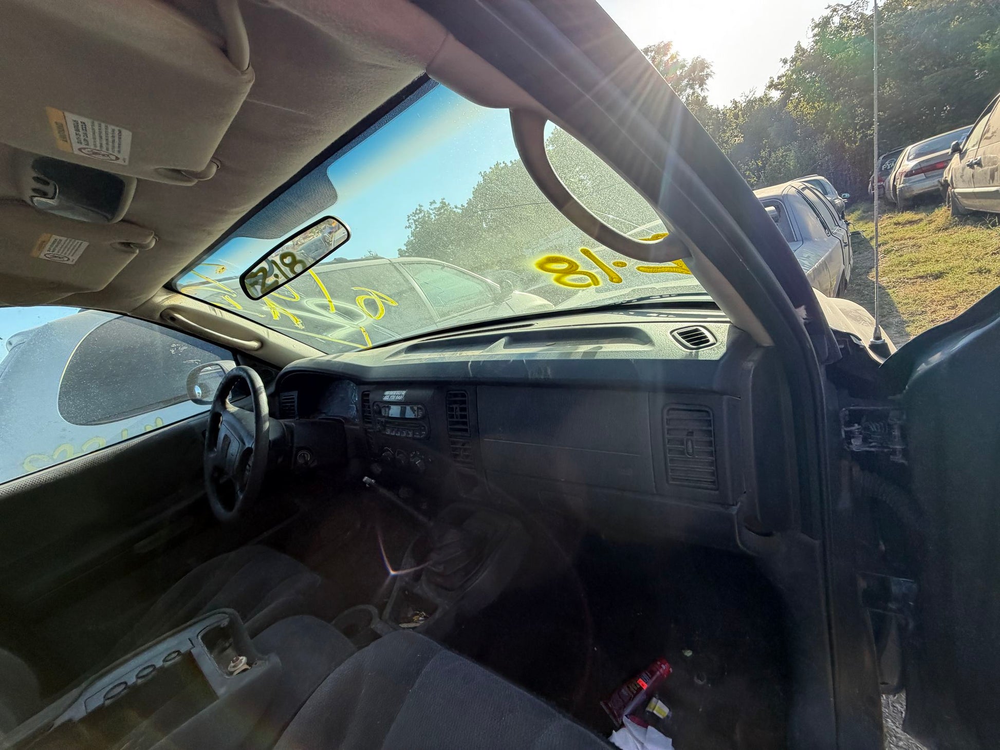 B-Pillar Trim Panel Driver Side 1997 - 2004 Dodge Dakota