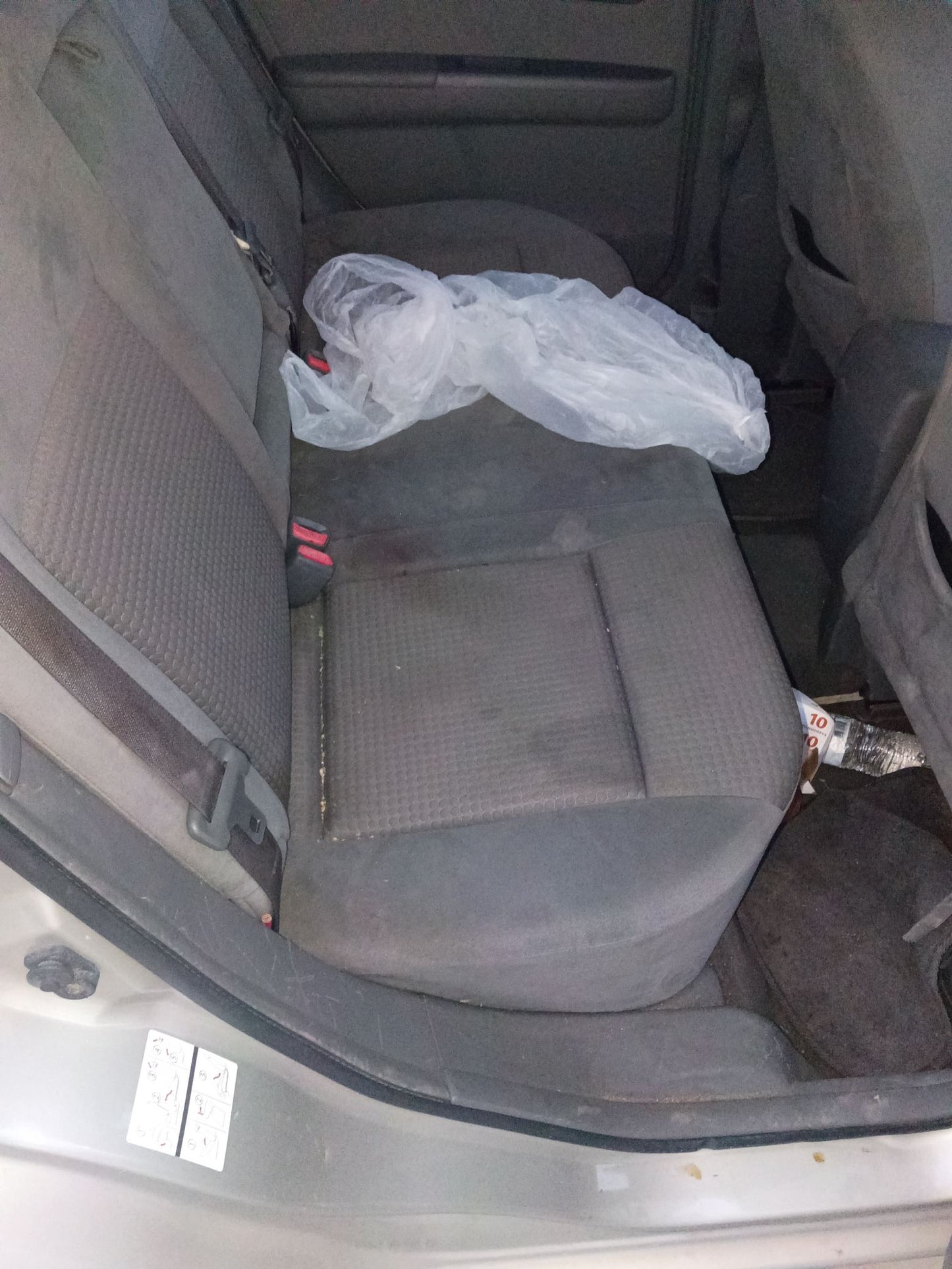 C-Pillar Trim Panel Passenger Side 2007 - 2012 Nissan Sentra