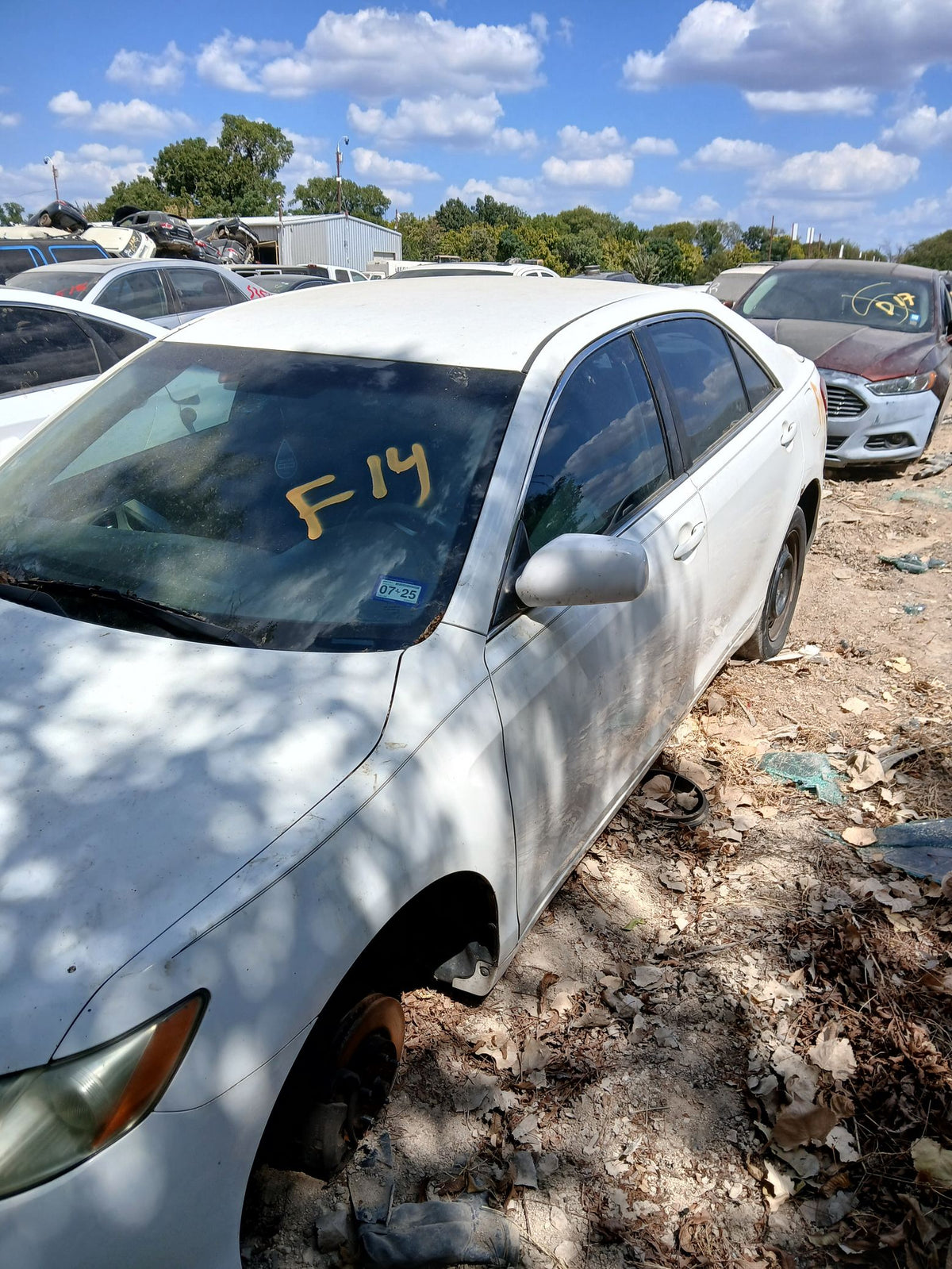 Door Trim Panel Front Passenger Side 2007 - 2011 Toyota Camry