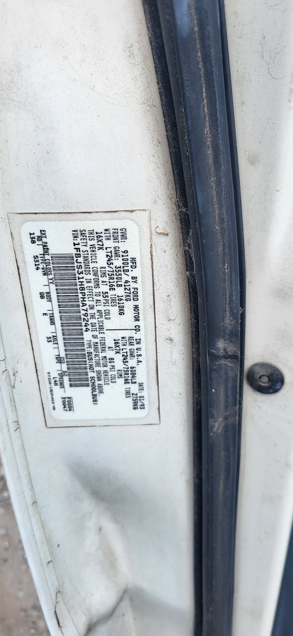 Brake Caliper Front Driver Side 1992 - 2014 Ford E-350