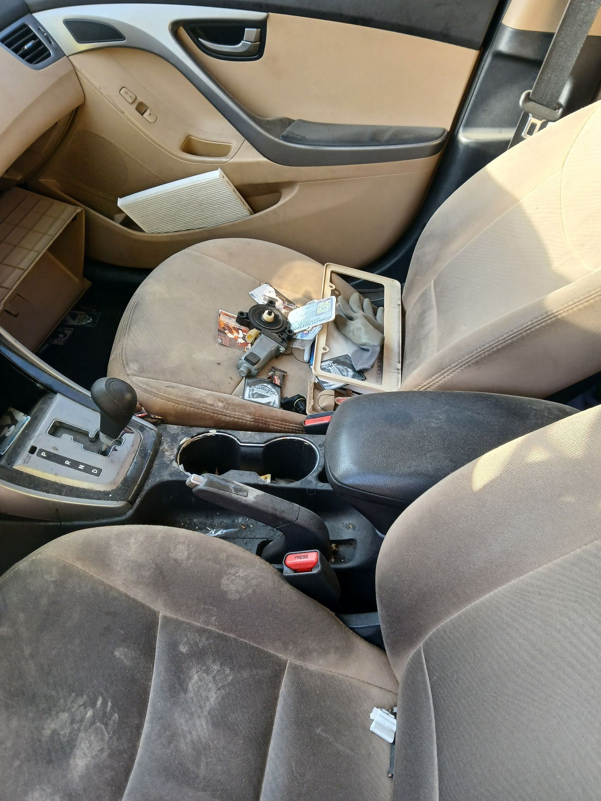 Headlight Driver Side 2011 - 2016 Hyundai Elantra