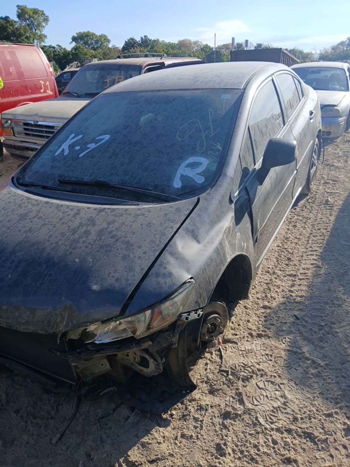 Bumper Cover Rear 2012 - 2015 Honda Civic Sdn