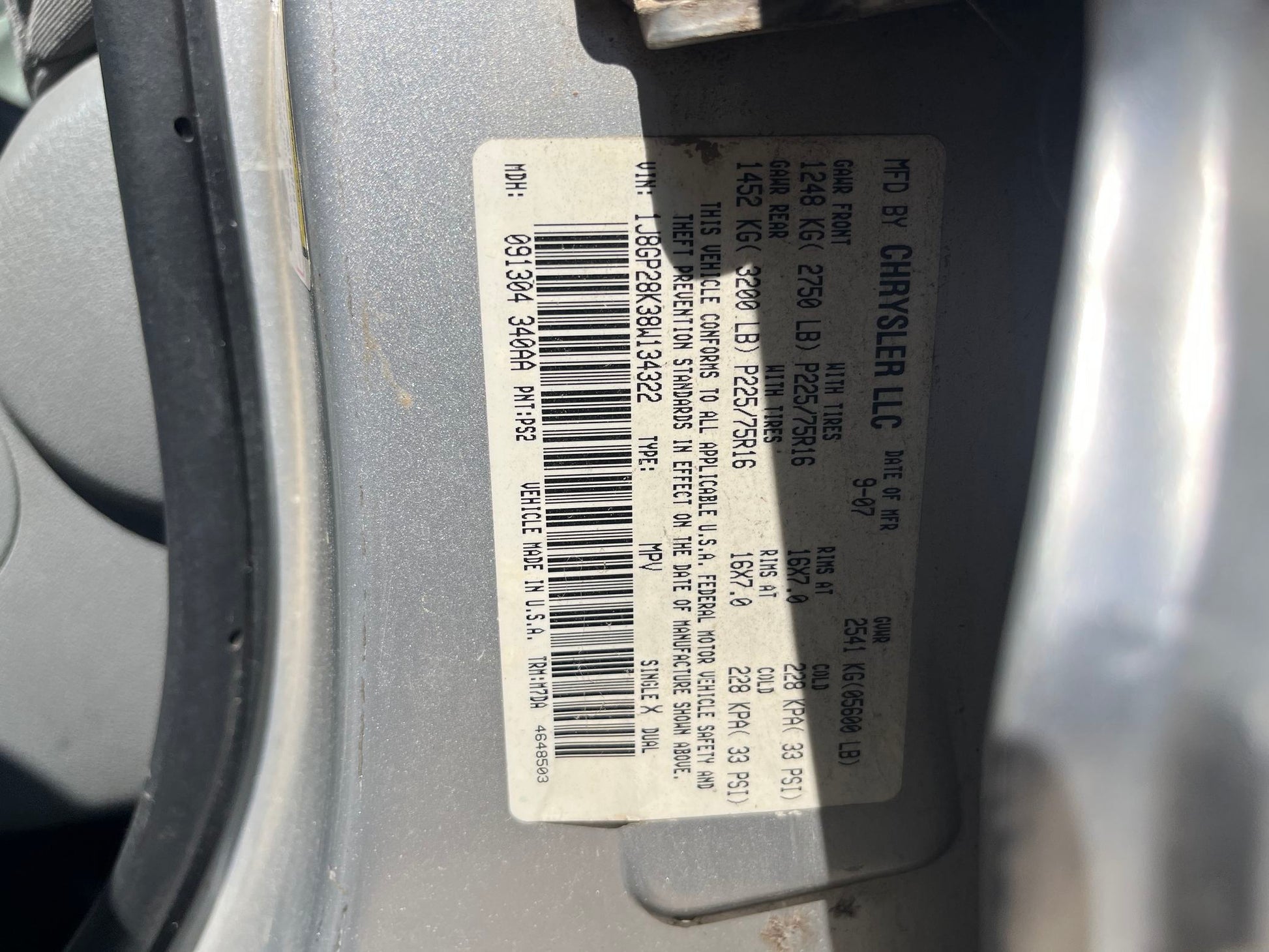 Oil Pan 2008 - 2012 Jeep Liberty
