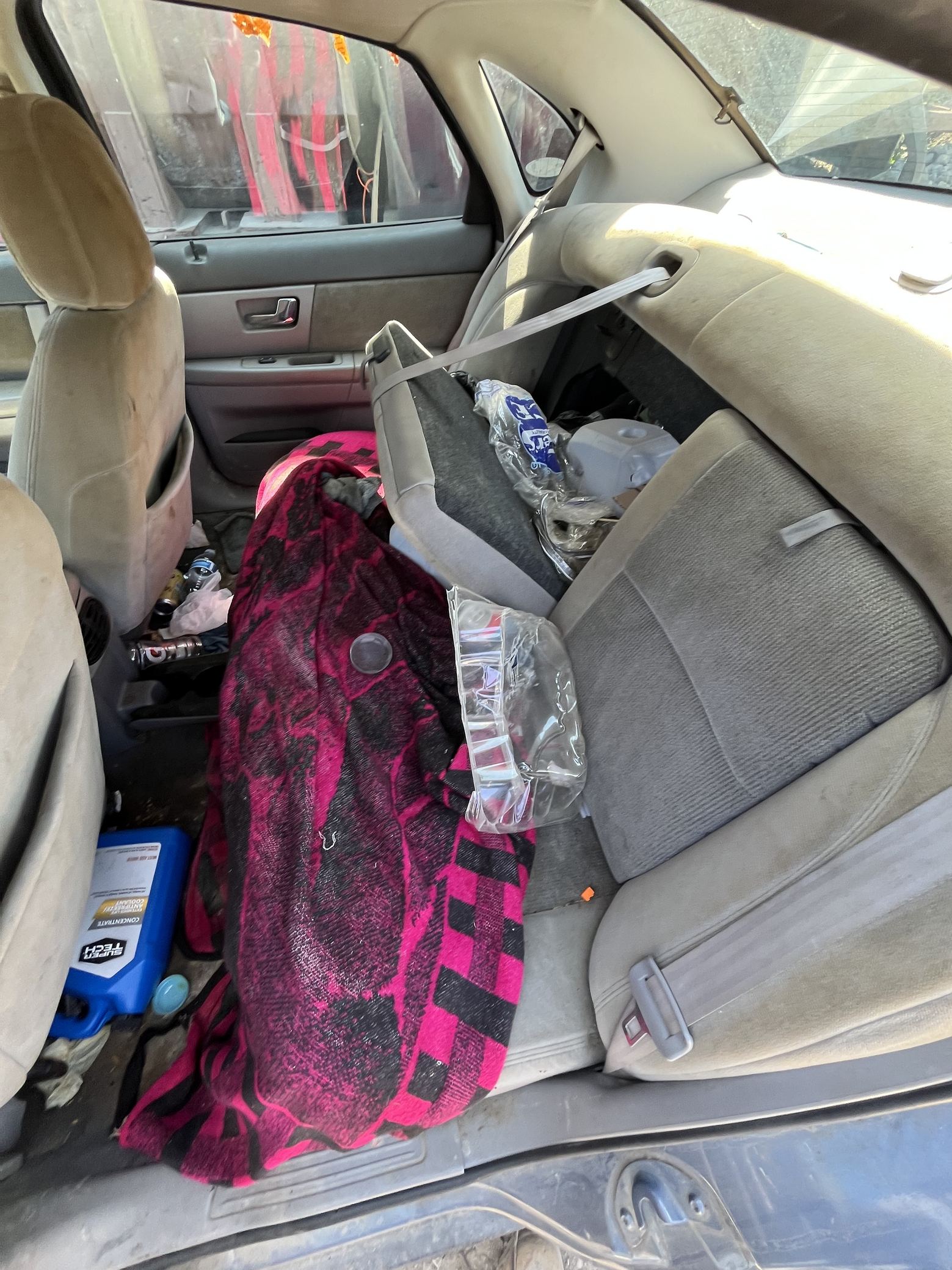 Door Window Glass Rear Driver Side 2000 - 2007 Ford Taurus