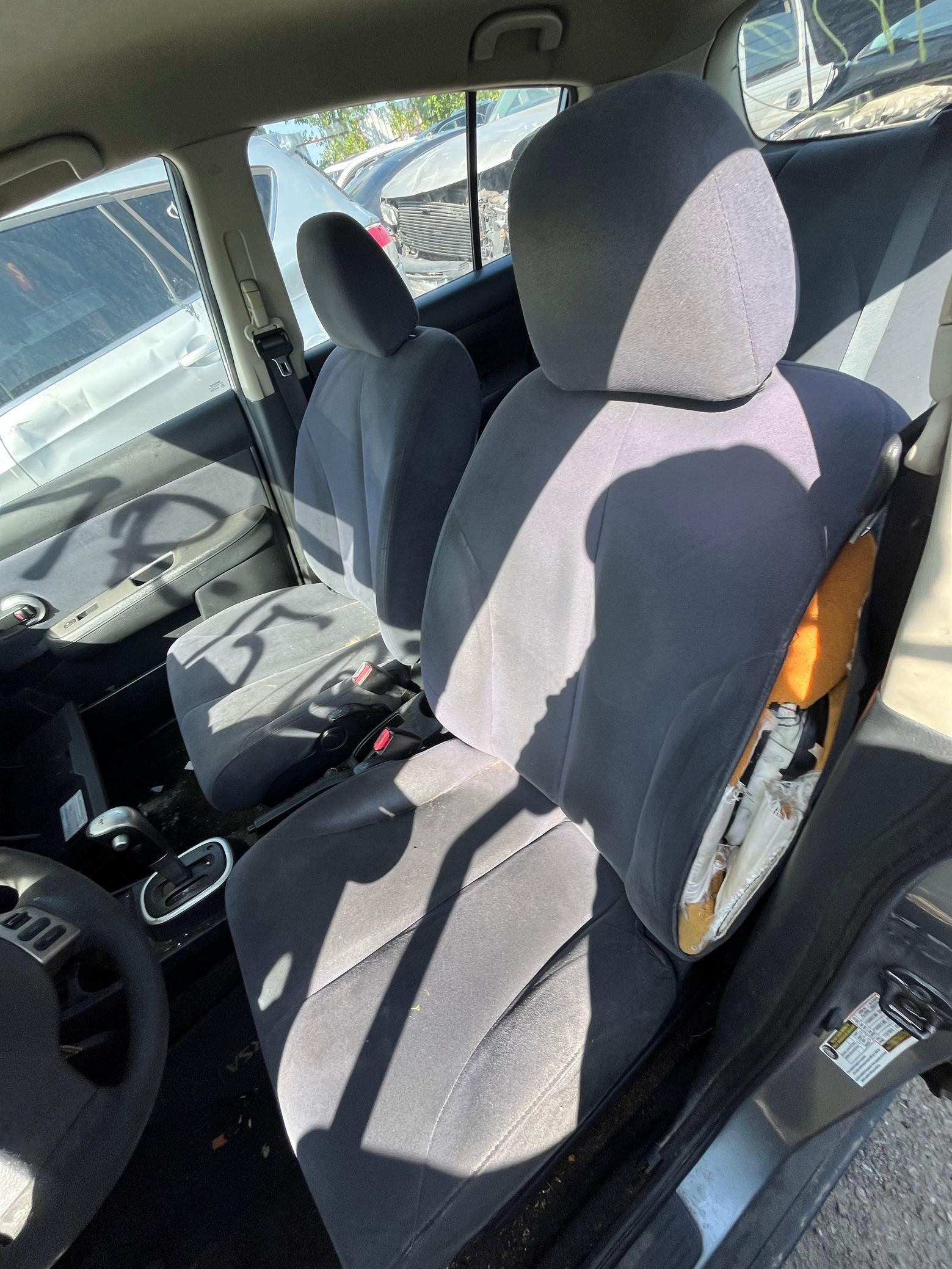 Door Shell Rear Driver Side 2007 - 2011 Nissan Versa