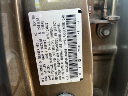 Coil Spring Front 2008 - 2012 Honda Accord