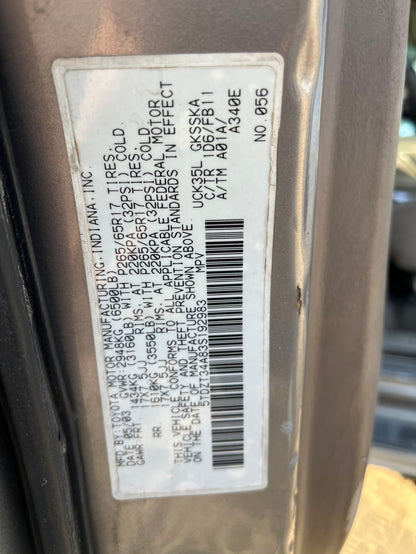 Engine Control Module 2001 - 2007 Toyota Sequoia
