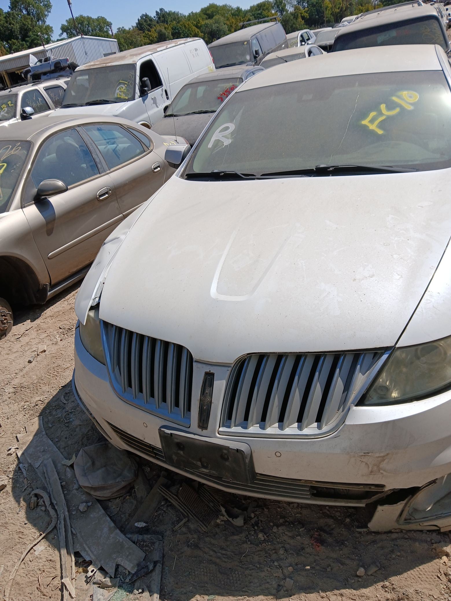 Inside Door Handle Rear Passenger Side 2009 - 2016 Lincoln MKS