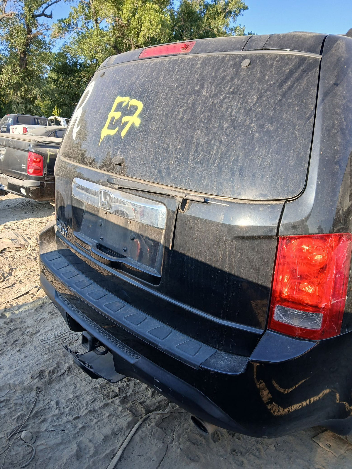 Quarter Window Glass Passenger Side 2009 - 2015 Honda Pilot