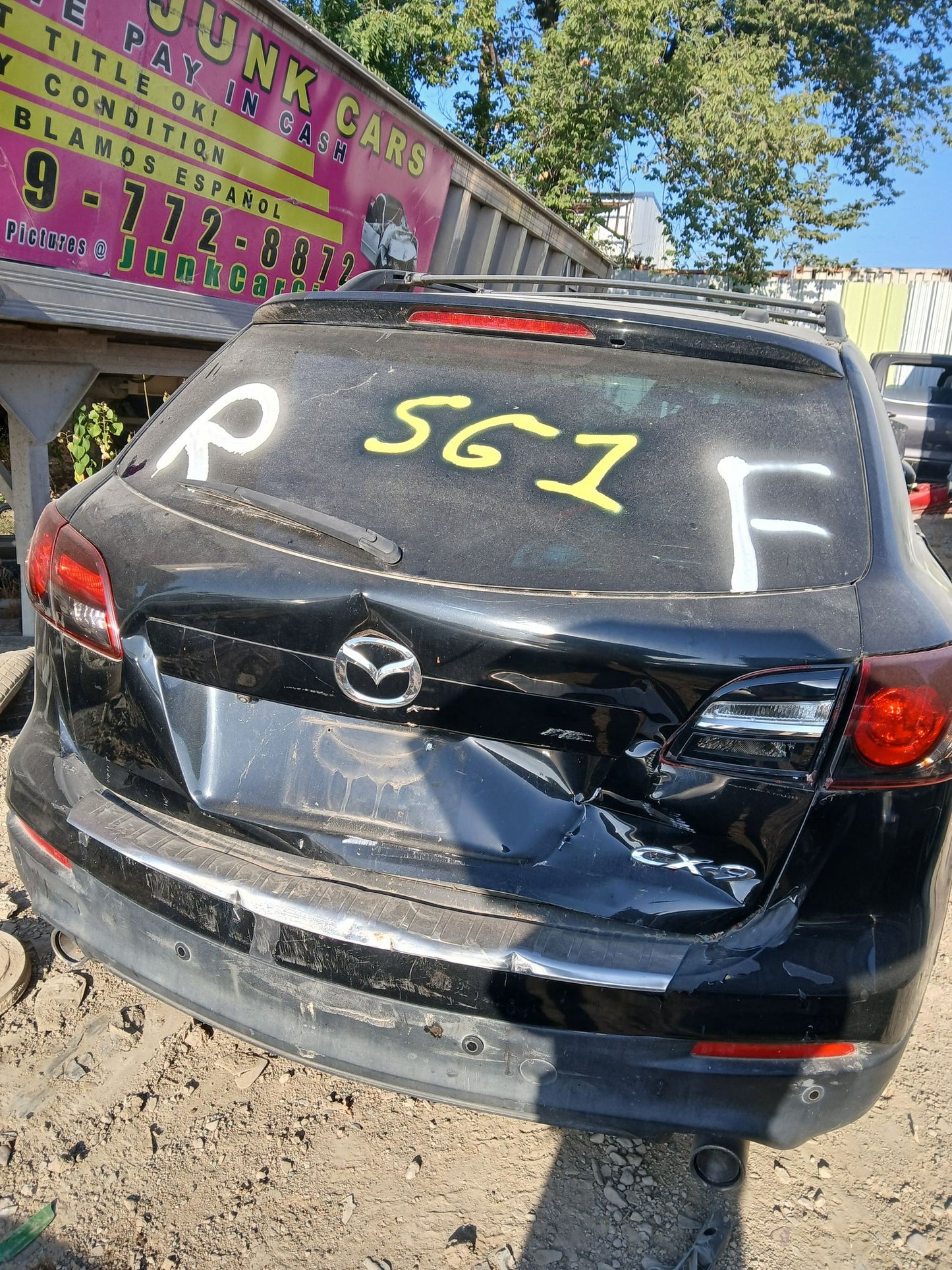 A/C Condenser 2007 - 2015 Mazda CX-9