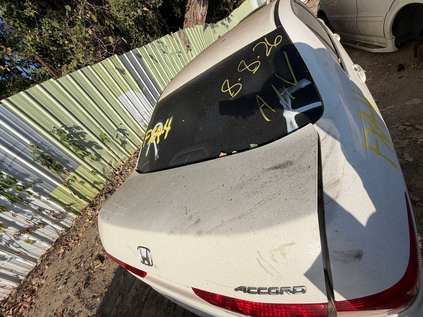 Window Regulator Rear Passenger Side 2003 - 2007 Honda Accord Sdn