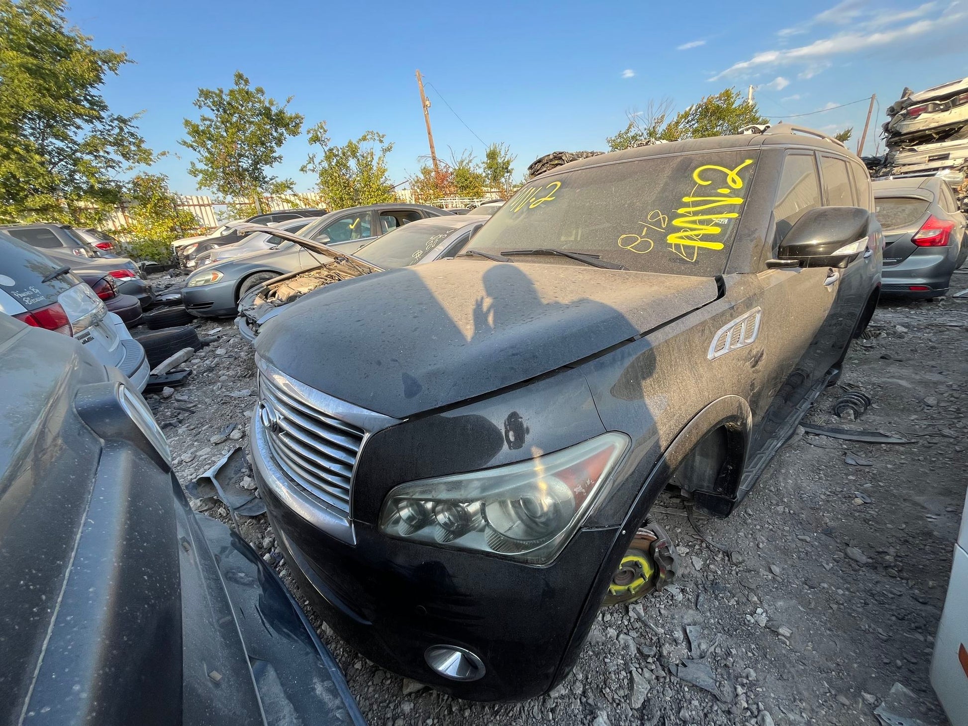 Bumper Cover Rear 2011 - 2013 Infiniti QX56