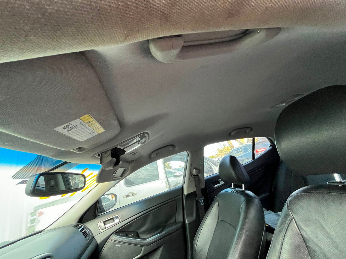 Seat Back Rear 2011 - 2015 Kia Optima Hybrid