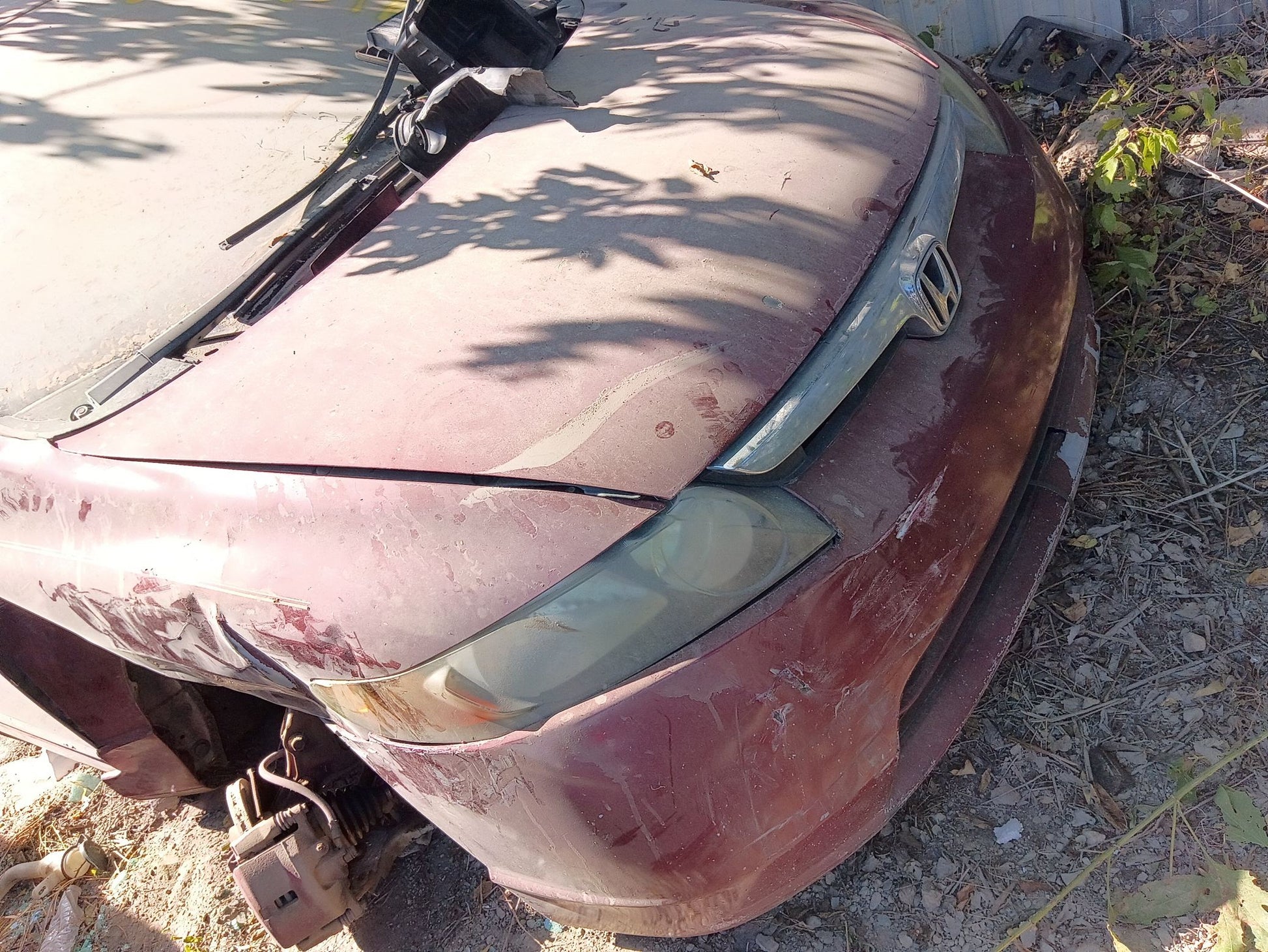 Door Shell Front Driver Side 2006 - 2011 Honda Civic Sdn