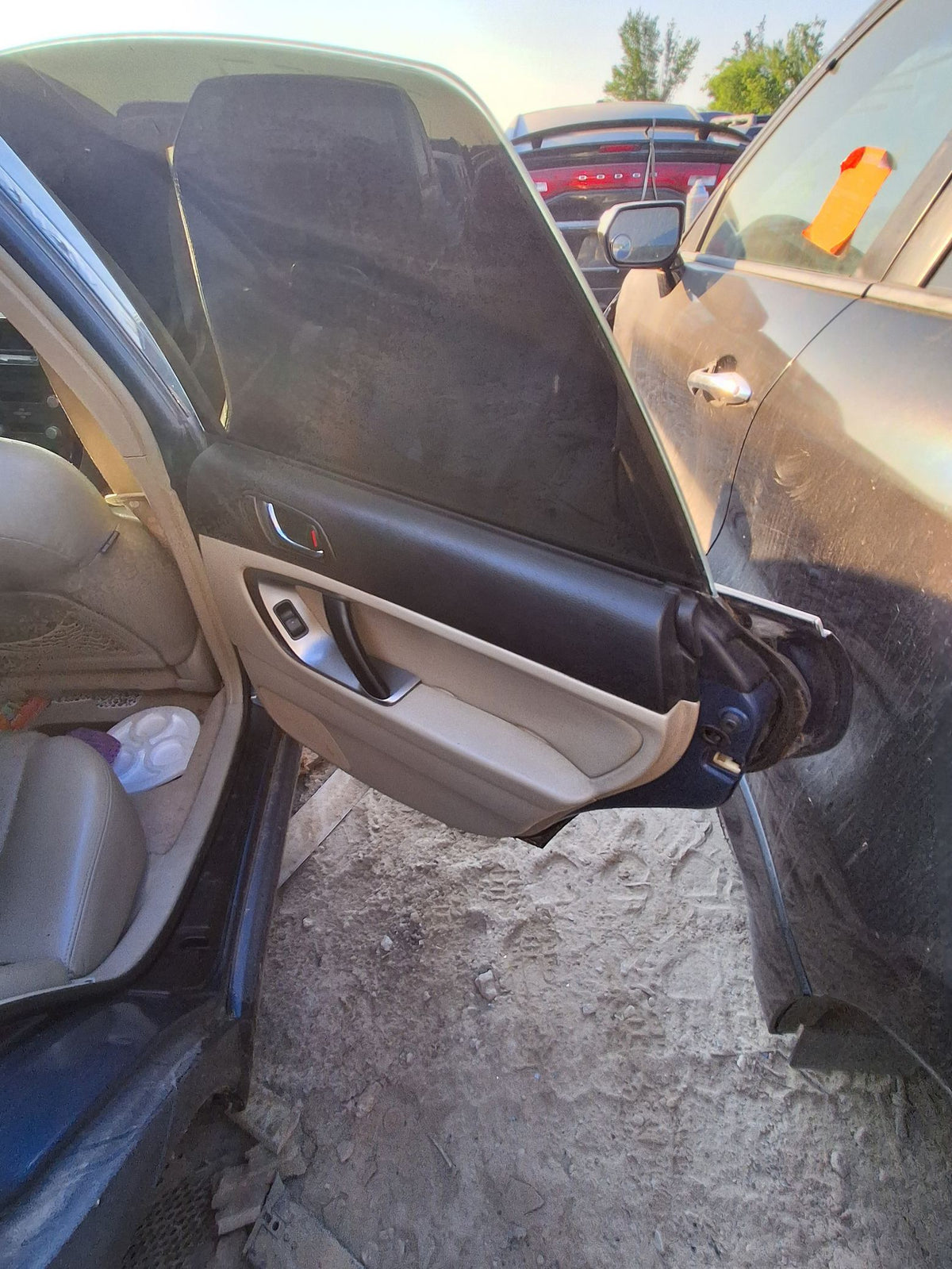 Seat Belt Front Passenger Side 2005 - 2009 Subaru Legacy