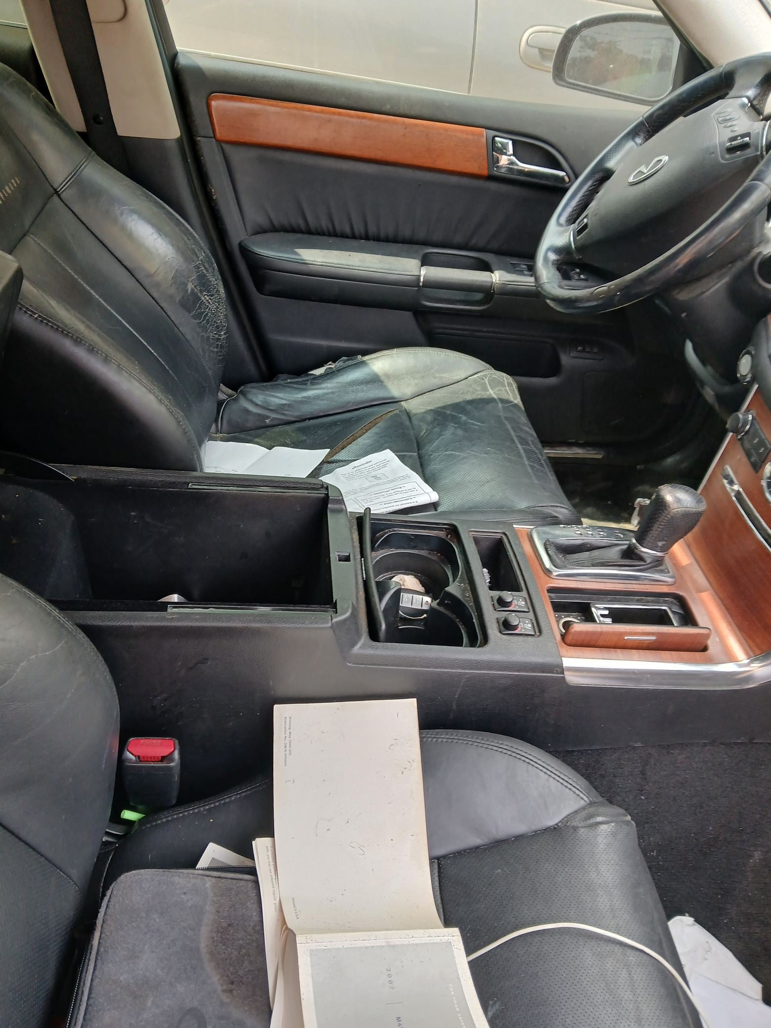Door Shell Front Driver Side 2006 - 2010 INFINITI M35