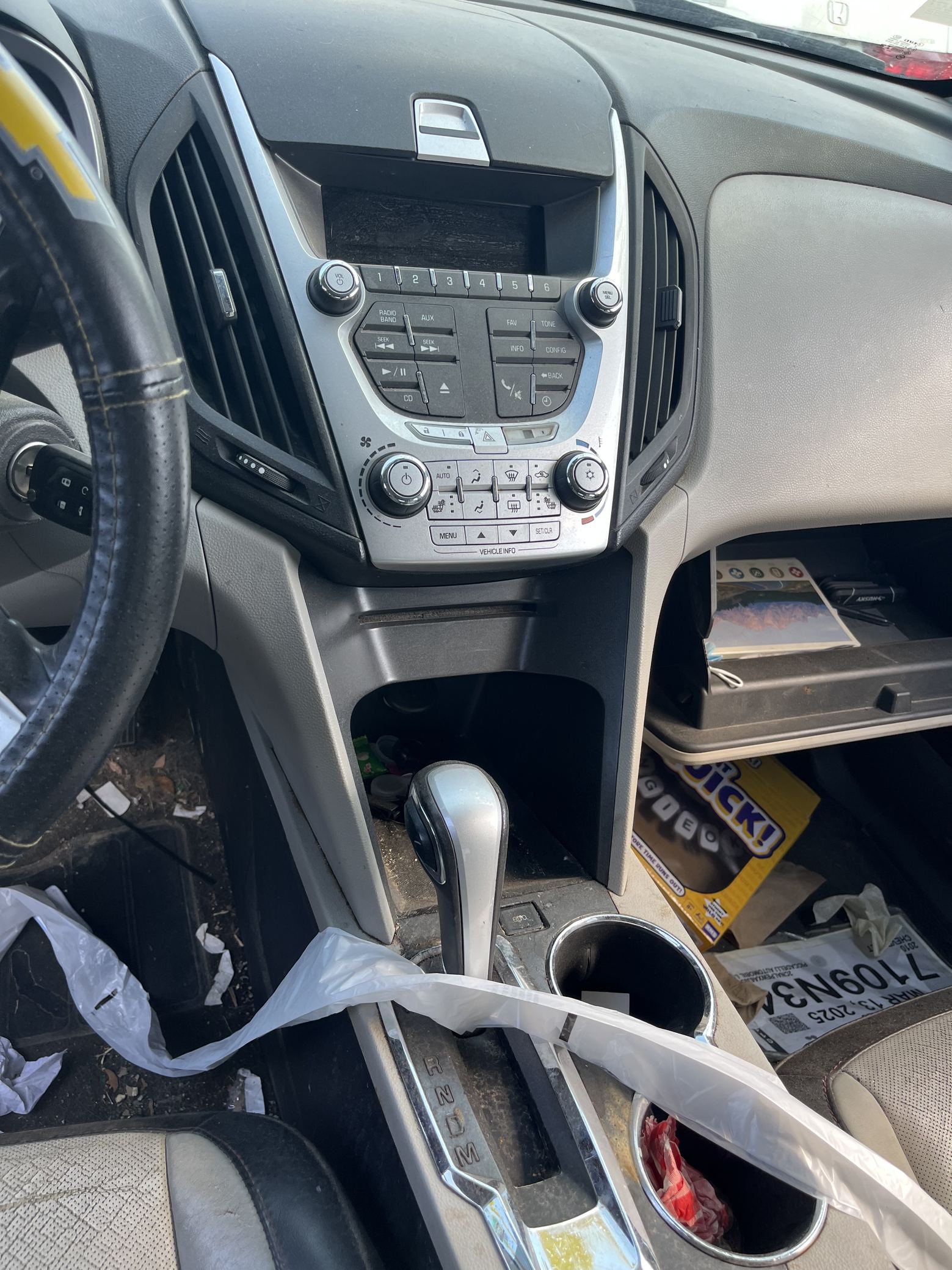 B-Pillar Trim Panel Driver Side 2010 - 2017 Chevrolet Equinox