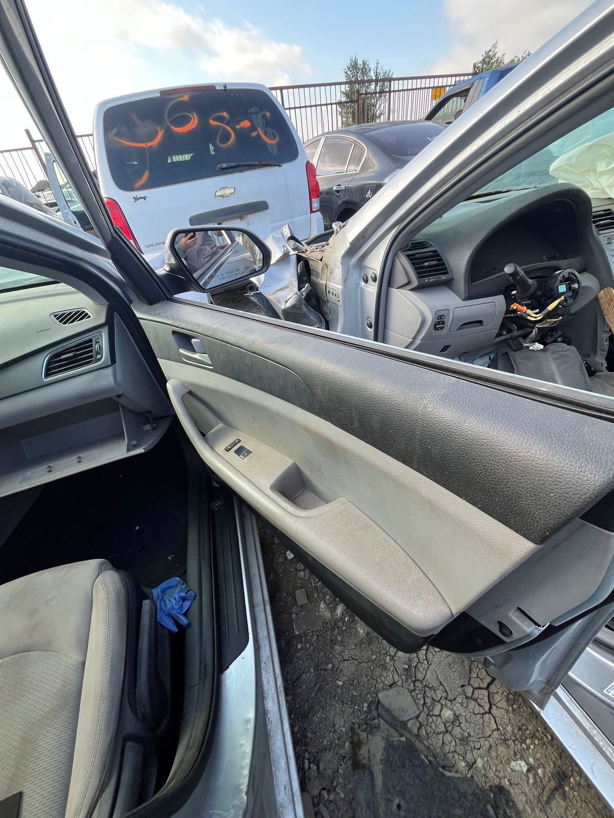 C-Pillar Trim Panel Driver Side 2015 - 2019 Hyundai Sonata