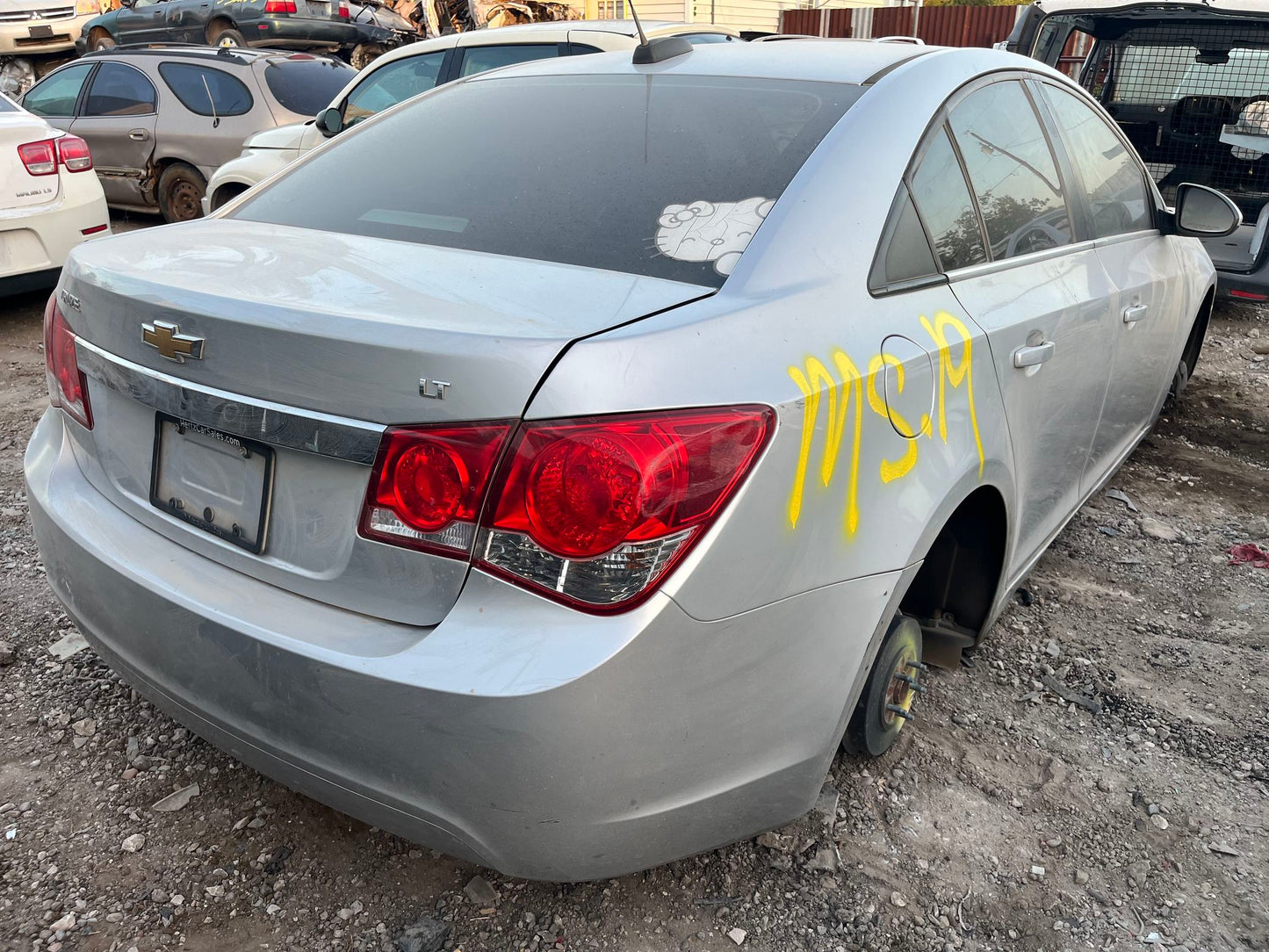 C-Pillar Trim Panel Passenger Side 2011 - 2015 Chevrolet Cruze